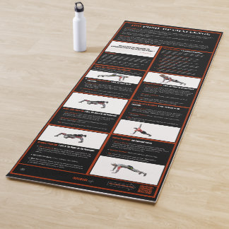 100 Push-Up Challenge Yoga Mat