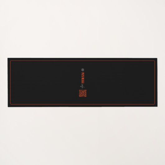 100 Push-Up Challenge Yoga Mat (Achterkant (horizontaal))