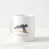 100 Push-Ups Koffiemok (Voorkant links)