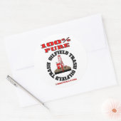 100% puur olieveld afval, olieboorplatform Sticker (Envelop)