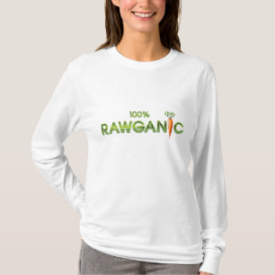 100% Rawganic Raw Food - Carrot (Dames) T-shirt