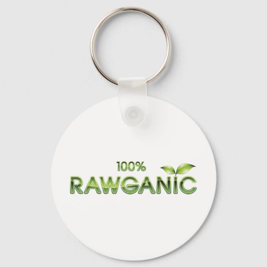 100% Rawganic Raw Food Sleutelhanger (Voorkant)