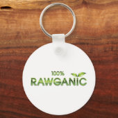 100% Rawganic Raw Food Sleutelhanger (Voorkant)