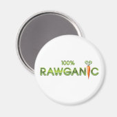 100% Rawganic Raw Food - Wortel Magneet (Voorkant / Achterkant)