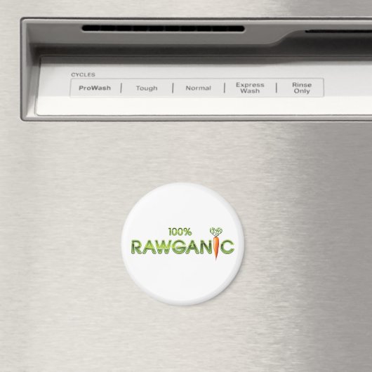 100% Rawganic Raw Food - Wortel Magneet (Insitu (Vaatwasser))