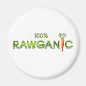 100% Rawganic Raw Food - Wortel Magneet (Voorkant)