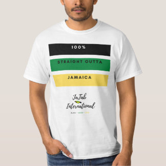 100% recht buiten Jamaica T-Shirt