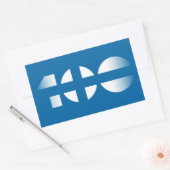 100 RECHTHOEKIGE STICKER (Envelop)