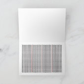 100 redenen voor vriendschap kaart (Binnen)