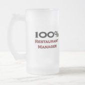 100% Restaurantmanager Matglas Bierpul (Links)