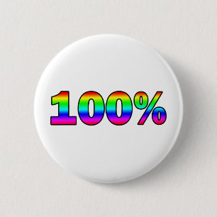 100% RONDE BUTTON 5,7 CM