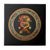 [100] Rood- en gele wasbakken Tegeltje (Voorkant)