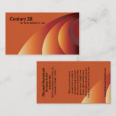 100 Rust Rings Hypotheekmakelaar Visitekaartje (Voorkant / Achterkant)