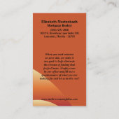 100 Rust Rings Hypotheekmakelaar Visitekaartje (Achterkant)