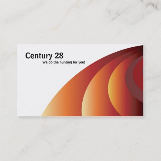 100 Rust Rings Hypotheekmakelaar Visitekaartje (Voorkant)