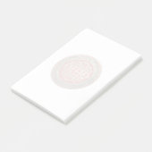 [100] Sacred Celtic Gold Knot Cross Post-it® Notes (Schuin)