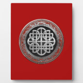 [100] Sacred Celtic Silver Knot Cross Fotoplaat (Voorkant)