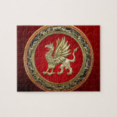 [100] Sacred Gold Griffin Legpuzzel (Horizontaal)