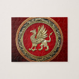 [100] Sacred Gold Griffin Legpuzzel