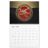 [100] Sacred Gold Octopus in Defensief Posture Kalender (Mar 2027)