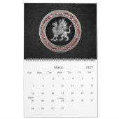 [100] Sacred Silver Griffin Kalender (Mar 2027)