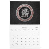 [100] Sacred Silver Griffin Kalender (Jan 2027)