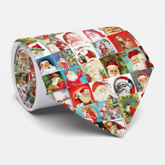 100 Santas-Stropdas Stropdas (Opgerold)