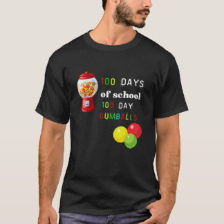 100 schooldagen 100 dagen gumballs t-shirt