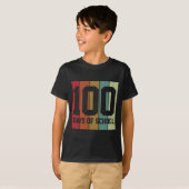 100 schooldagen, 100e schooldag, 100 dagen t-shirt (Voorkant volledig)