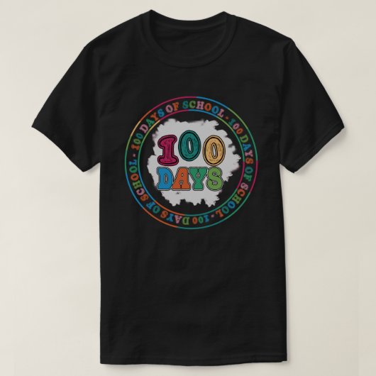 100 schooldagen (2) t-shirt (Design voorkant)