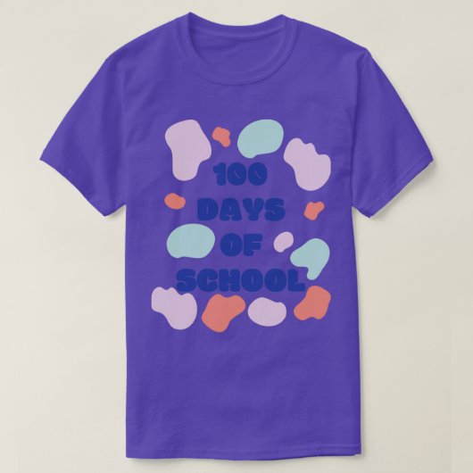 100 schooldagen 59 2 t-shirt (Design voorkant)