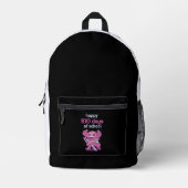 100 schooldagen bedrukte rugzak (Voorkant)