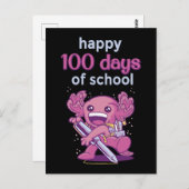 100 schooldagen briefkaart (Voorkant / Achterkant)