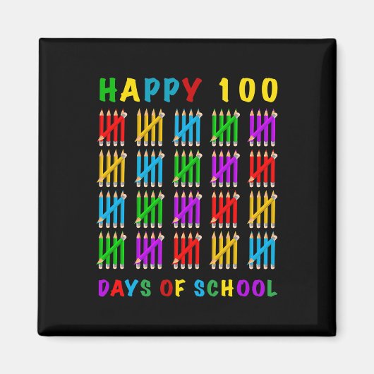 100 schooldagen magneet (Voorkant)