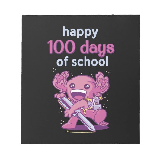 100 schooldagen notitieblok (Voorkant)