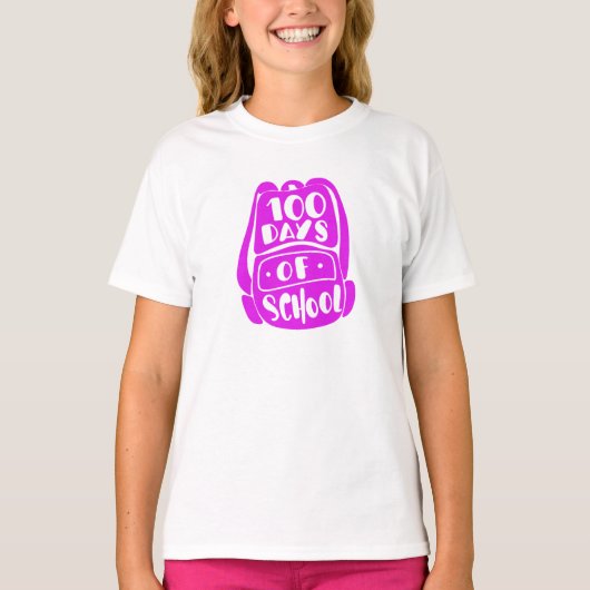 100 schooldagen t-shirt (Voorkant)