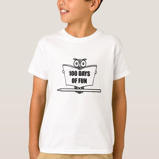 100 schooldagen t-shirt (Voorkant)