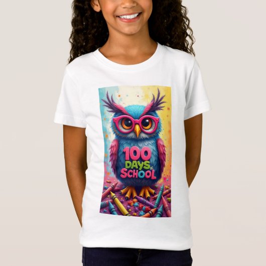 100 schooldagen t-shirt (Voorkant)