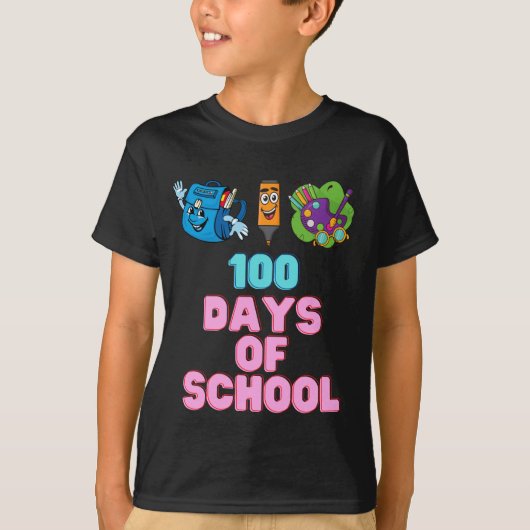 100 schooldagen t-shirt (Voorkant)