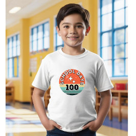 100 Schooldagen T-shirt, Kind School T-shirts