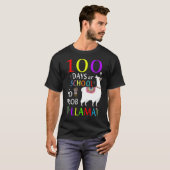 100 schooldagen zonder prob lama t-shirt (Voorkant volledig)