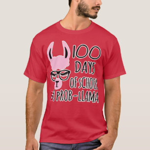 100 schooldagen zonder probLama gift T-shirt