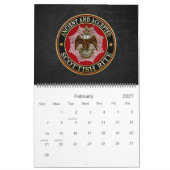 [100] Scottish Rite Double-kopeagle Kalender (Feb 2027)