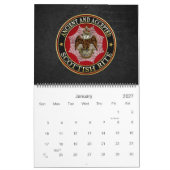 [100] Scottish Rite Double-kopeagle Kalender (Jan 2027)
