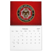 [100] Scottish Rite Double-kopeagle Kalender (Feb 2027)