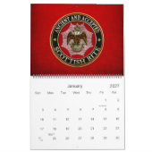[100] Scottish Rite Double-kopeagle Kalender (Jan 2027)