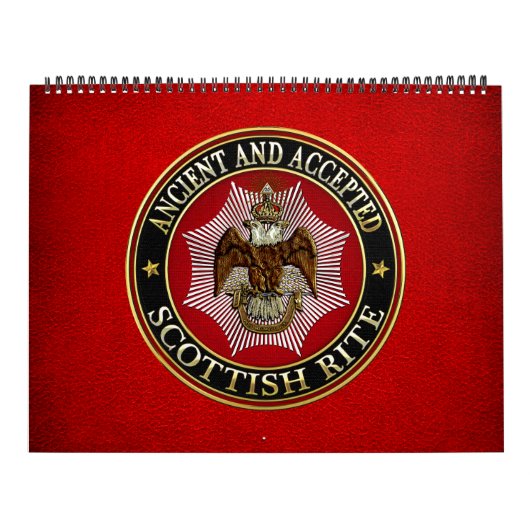 [100] Scottish Rite Double-kopeagle Kalender (Hoes)