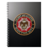 [100] Scottish Rite Double-kopeagle Notitieboek (Voorkant)