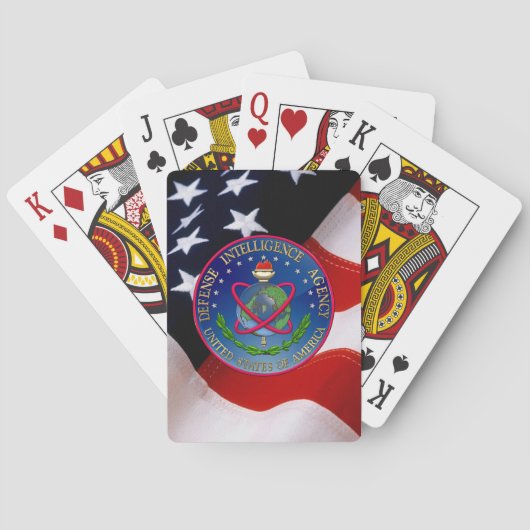 [100] Seal Intelligence Agency (DIA) Speelkaarten (Achterkant)