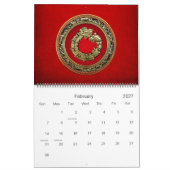 [100] Serpent God Quetzalcoatl [Gold] Kalender (Feb 2027)
